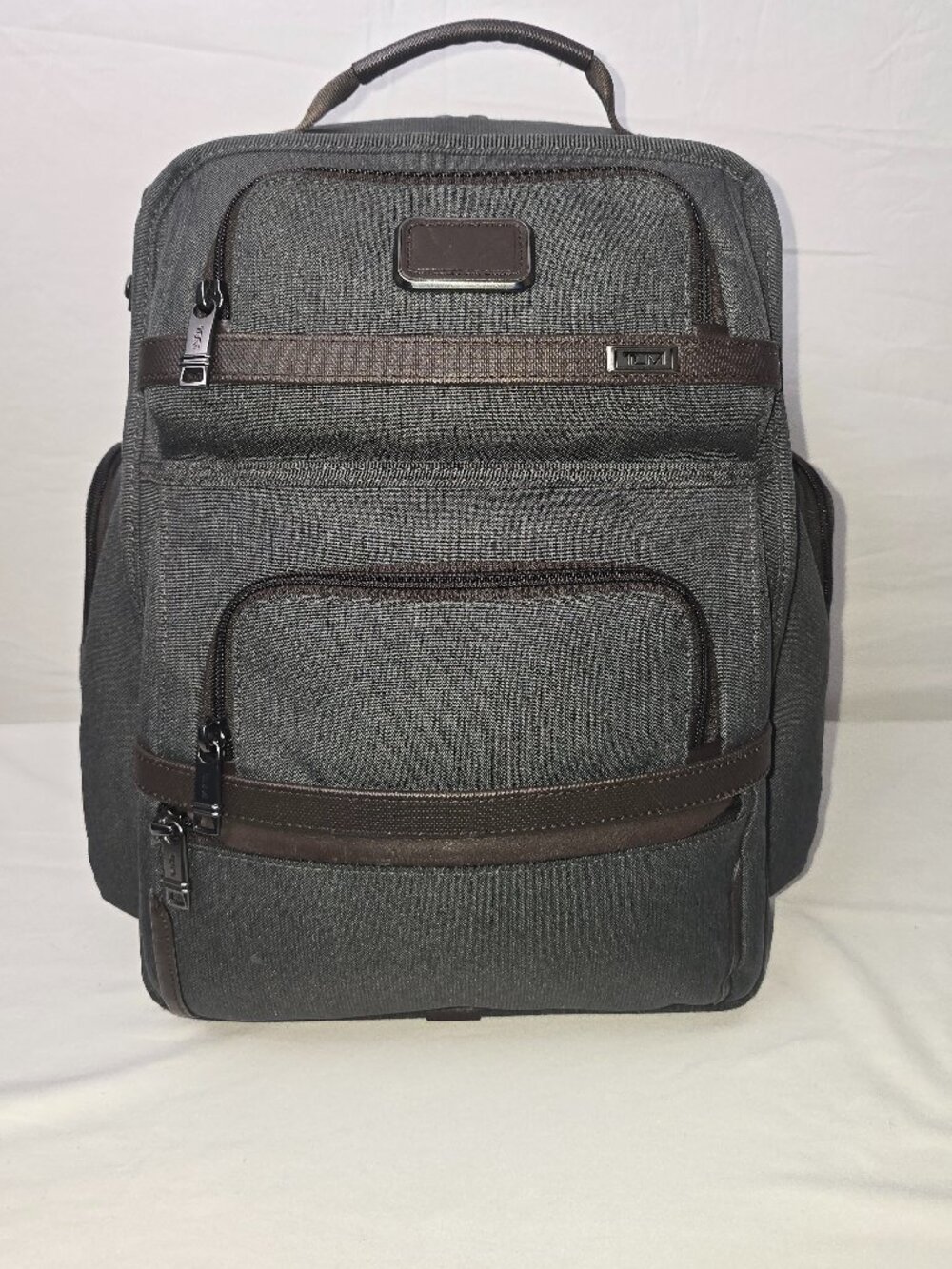 Tumi Alpha 3 T Pass Laptop Business travel Backpack | Anthracite 2603578AT3